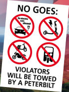 No goes Us Car Camp